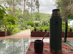 Zahrada ubytování Madreselva Hostel