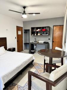 Postel nebo postele na pokoji v ubytování Apartamentos 31