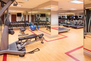 Fitness centrum a/nebo fitness zařízení v ubytování Sheraton Bloomington