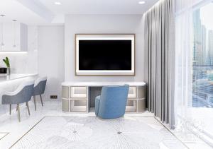 TV a/nebo společenská místnost v ubytování Westminster Dubai Mall