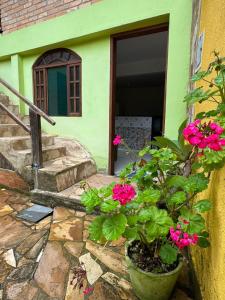 Um jardim em Pousada do Sossego