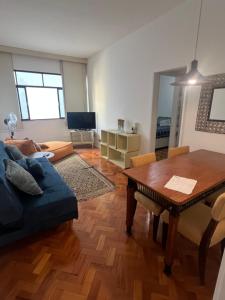 Posezení v ubytování Leme com vista Para o Mar