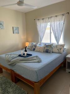 Postel nebo postele na pokoji v ubytování Seashell Villas