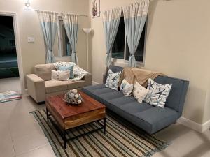 Posezení v ubytování Seashell Villas + 37 fotografií