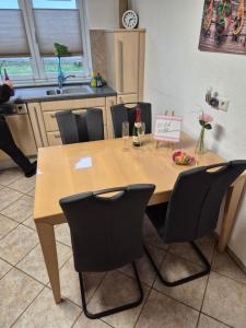 Küche/Küchenzeile in der Unterkunft Ferienhaus Seefried
