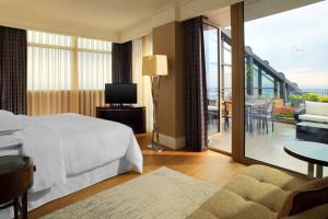 TV a/nebo společenská místnost v ubytování Sheraton Grand Adana