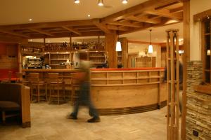 Salone o bar di Hotel Alpin