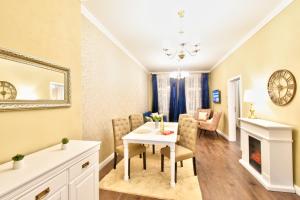 Гостиная зона в Rezidence Makart Apartment