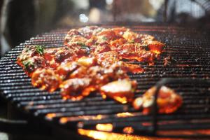 Attrezzature per barbecue disponibili per gli ospiti dell'hotel