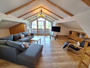 Posezení v ubytování Gästehaus Luitz