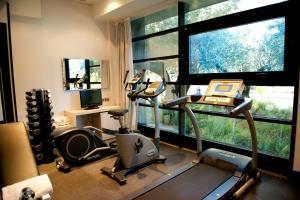 The fitness centre and/or fitness facilities at Hotel Nuevo Boston