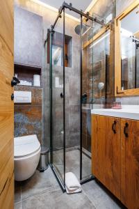 Bilik mandi di Hotel Sedlo - Golija