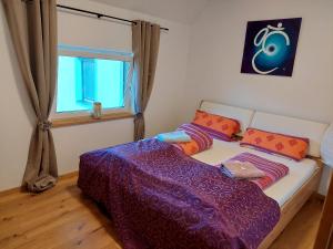 Postel nebo postele na pokoji v ubytování Großes Appartement mit 2 Schlafzimmer für 4 Personen