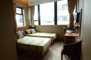 Katil atau katil-katil dalam bilik di VP Apartments
