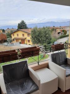 Ruang duduk di Casa vacanze Rosy
