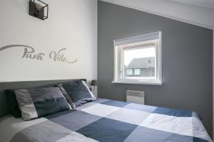 Postel nebo postele na pokoji v ubytování Beautiful holiday home Friesland