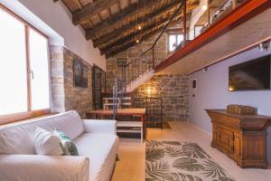 Posezení v ubytování Portole Suites