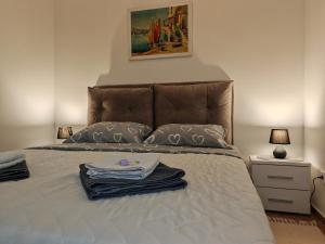 Krevet ili kreveti u jedinici u okviru objekta Apartman ELIT Srebrno jezero