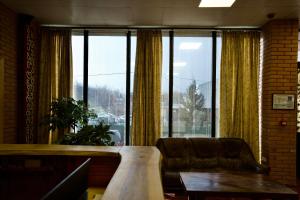 Posezení v ubytování Hotel Mogzauri