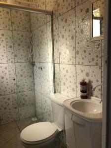 Ένα μπάνιο στο Flat Boa Vista Beach