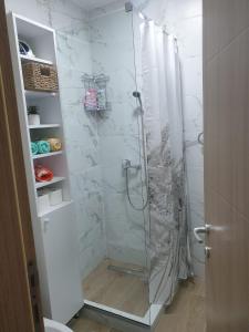 Kúpeľňa v ubytovaní Apartman Emilija