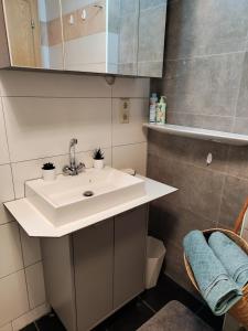 Koupelna v ubytování Gemütliches 2 Bettzimmer mit Gemeinschaftsbad und kleiner Küche