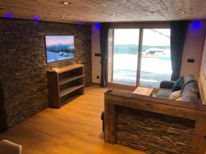 Posezení v ubytování Appartement 6 personnes