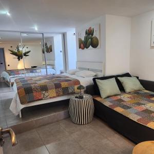 Posteľ alebo postele v izbe v ubytovaní Casa Salvia Bed & Breakfast - Icod - Tenerife