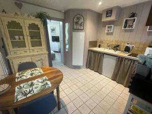 Η κουζίνα ή μικρή κουζίνα στο La Loge de Beauval maisonnette proche Zoo +8 φωτογραφίες