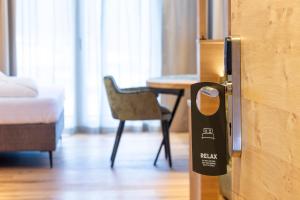 Voodi või voodid majutusasutuse Hotel Lindnerhof toas