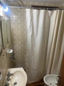 Et badeværelse på Departamento Aqualuna