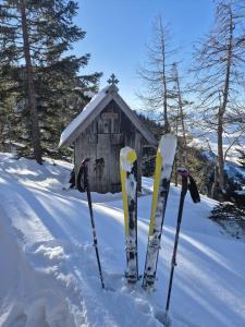 Gästehaus Hechenblaikner durante l'inverno