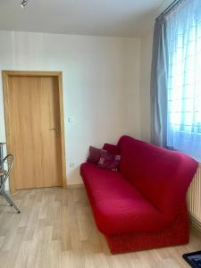 Posezení v ubytování Apartmány u koupaliště