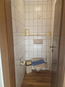 Koupelna v ubytování Appartementhaus Hüttenberger