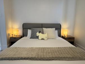 Seaside Nook Bluff客房内的一张或多张床位