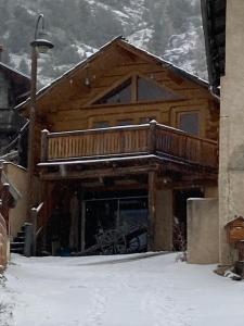Le Chalet d’Andrea v zimě