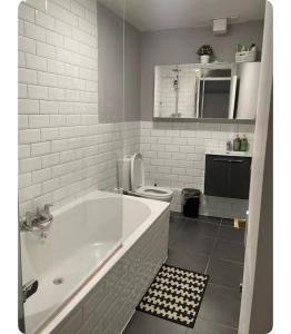 Koupelna v ubytování Double Room inCityCenter-15min walk to TempleBar