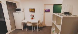 Kuchyň nebo kuchyňský kout v ubytování Apartmány Pěkná 10