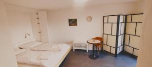 Postel nebo postele na pokoji v ubytování Apartmány Pěkná 10