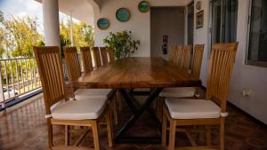 Uma varanda ou terraço em La Plage Residence