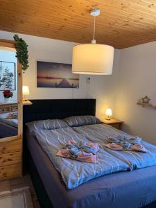 Postel nebo postele na pokoji v ubytování Appartment Lori