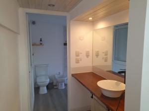 Koupelna v ubytování La Ola Zen