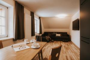 Χώρος καθιστικού στο Murrmel Apartments