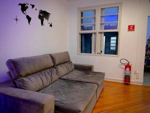 Urban Nomad Hostel and Food Av Paulista的休息区