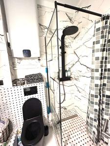 Koupelna v ubytování Paris Expo Porte de Versailles confort appartement + 5 fotografií