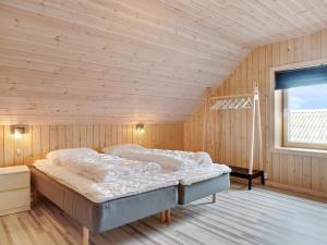Ένα ή περισσότερα κρεβάτια σε δωμάτιο στο Modern Retreat in Ingstrup - By Traum Ferienwohnungen