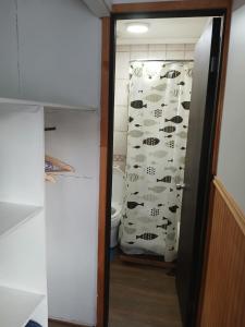 Koupelna v ubytování Departamento interior 4 Villarrica Céntrico