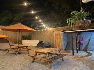 Αίθριο ή υπαίθριος χώρος στο Camping Casa Nordica