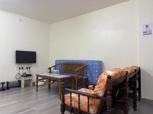 TV a/nebo společenská místnost v ubytování KB Guesthouse