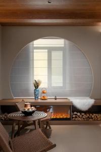 Ruang duduk di Xueting Songjiangyue Hidden Courtyard Hotel
